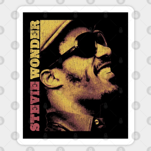 Stevie Wonder Magnet by GGARM